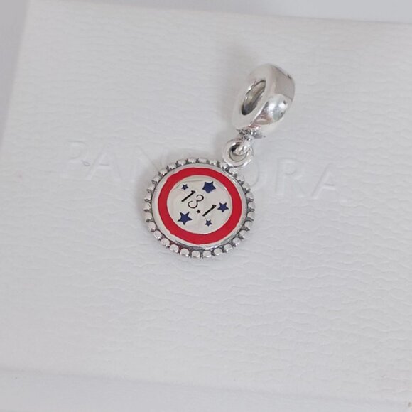 Pandora Half Marathon 13.1km Exclusive Dangle Charm with box - Picture 7 of 8